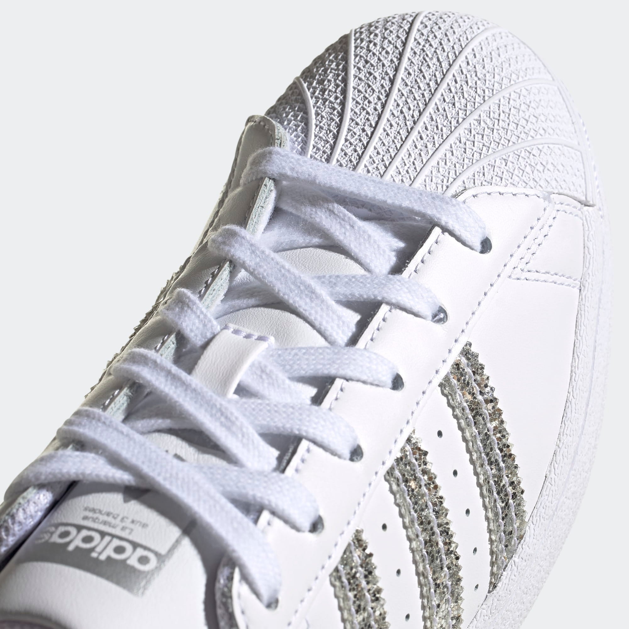 SUPERSTAR II SHOES (SILVER GLITTER)