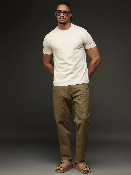 Casual Cargo Pant With Multiple Pockets (Olive)