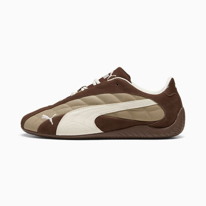 SPEEDCAT PLUS QUILTED (ESPRESSO BROWN/WARM WHITE)