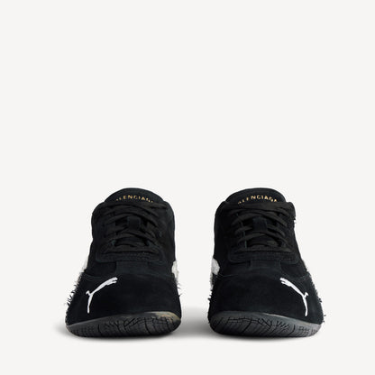 SPEEDCAT SUEDE BALENCIAGA (BLACK/WHITE)