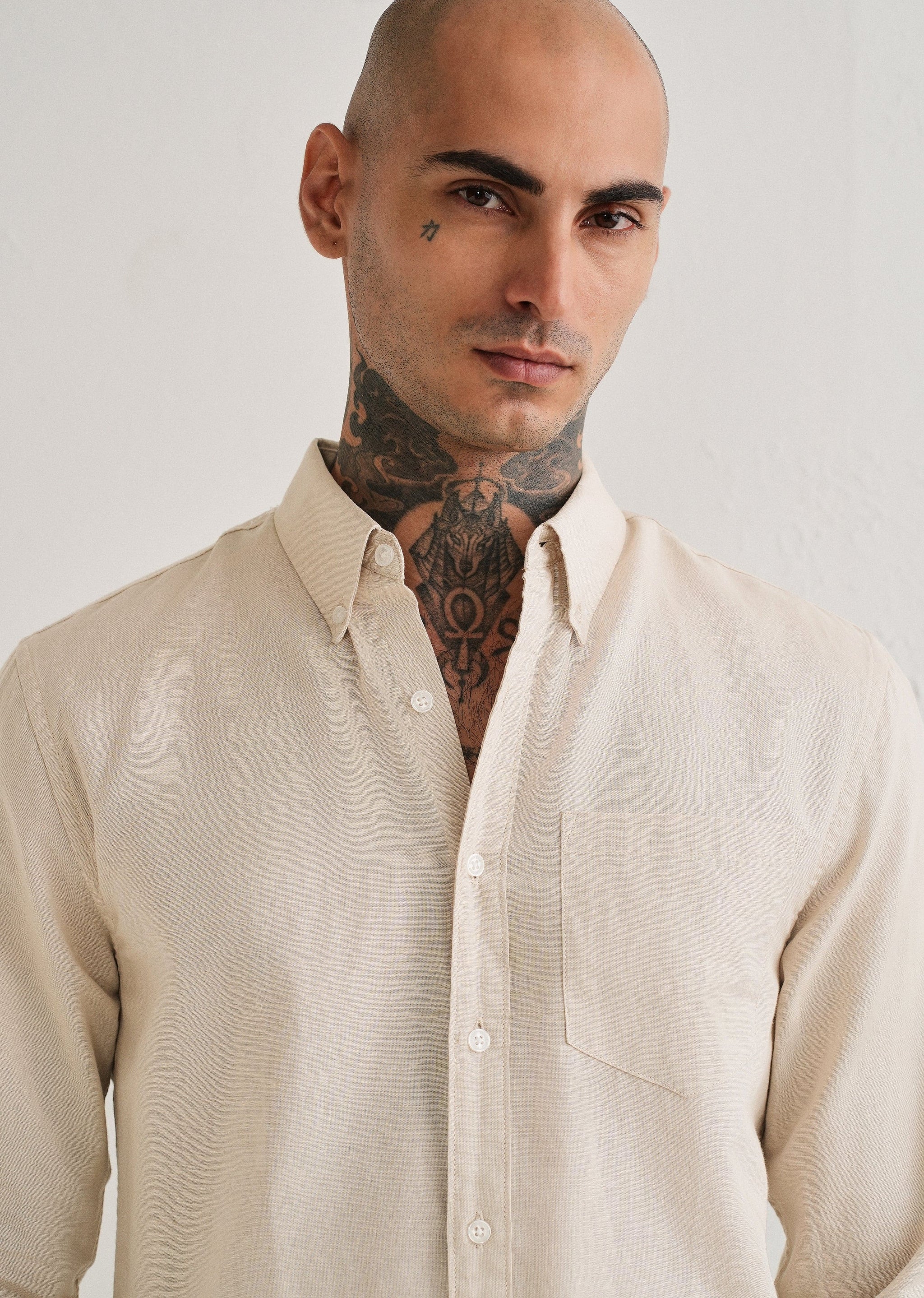 Linen blend (Beige)