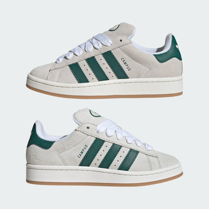 CAMPUS 00S (CRYSTAL WHITE/CORE WHITE/COLLEGIATE GREEN)