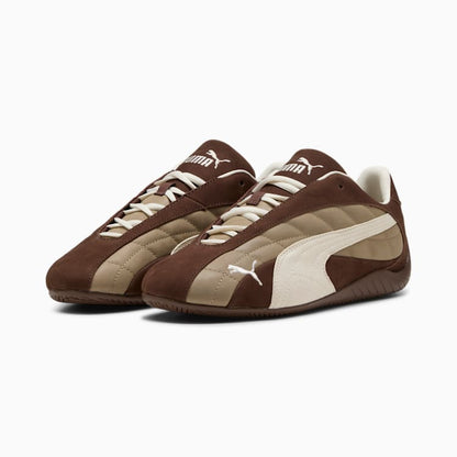 SPEEDCAT PLUS QUILTED (ESPRESSO BROWN/WARM WHITE)