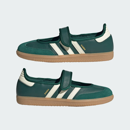 SAMBA JANE SHOES (COLLEGIATE GREEN/GUM/CREAM WHITE)