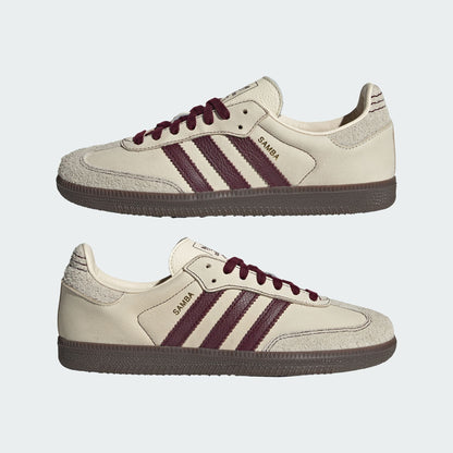 SAMBA OG (WONDER WHITE/MAROON/PUTTY GREY)