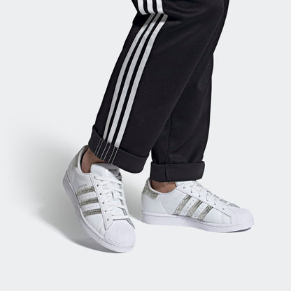 SUPERSTAR II SHOES (SILVER GLITTER)