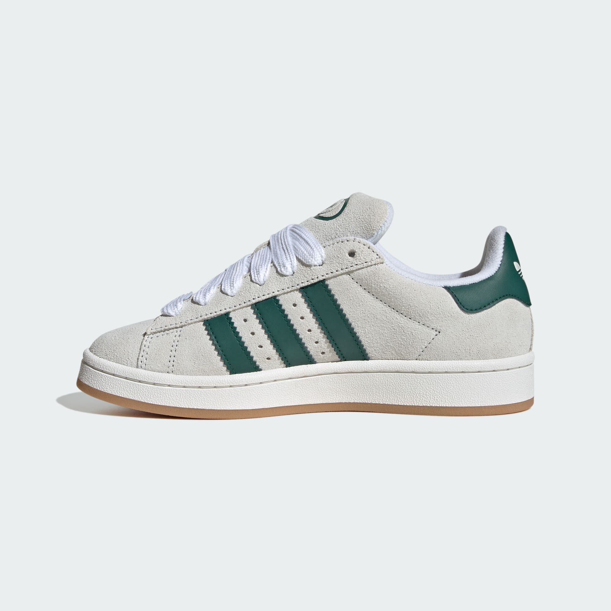 CAMPUS 00S (CRYSTAL WHITE/CORE WHITE/COLLEGIATE GREEN)