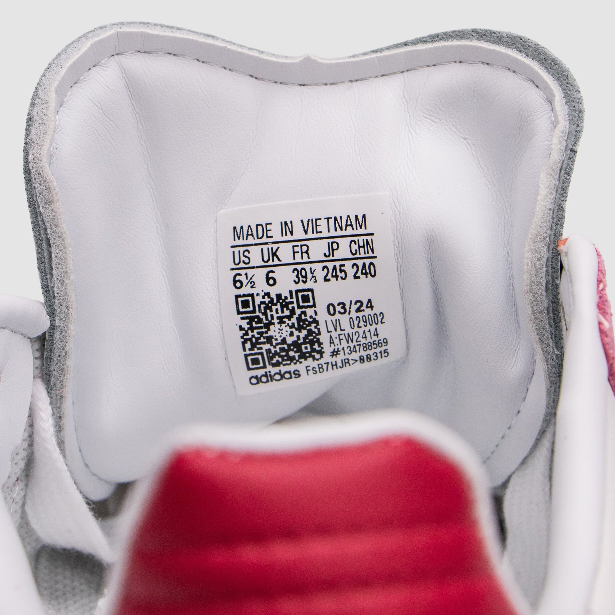 SAMBA X COMME DES GARÇONS PLAY (WHITE PINK)