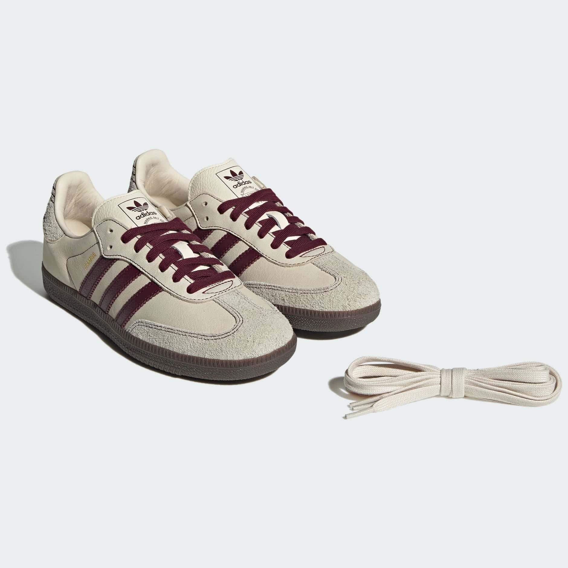 SAMBA OG (WONDER WHITE/MAROON/PUTTY GREY)