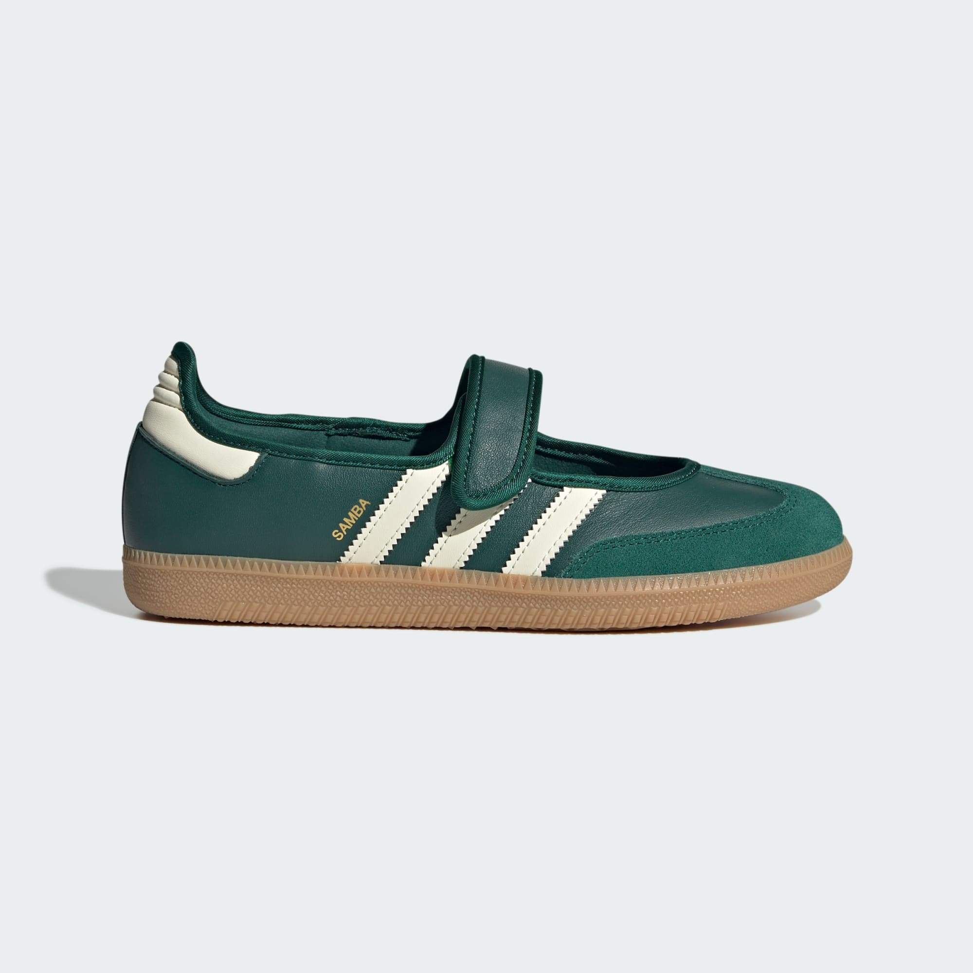SAMBA JANE SHOES (COLLEGIATE GREEN/GUM/CREAM WHITE)