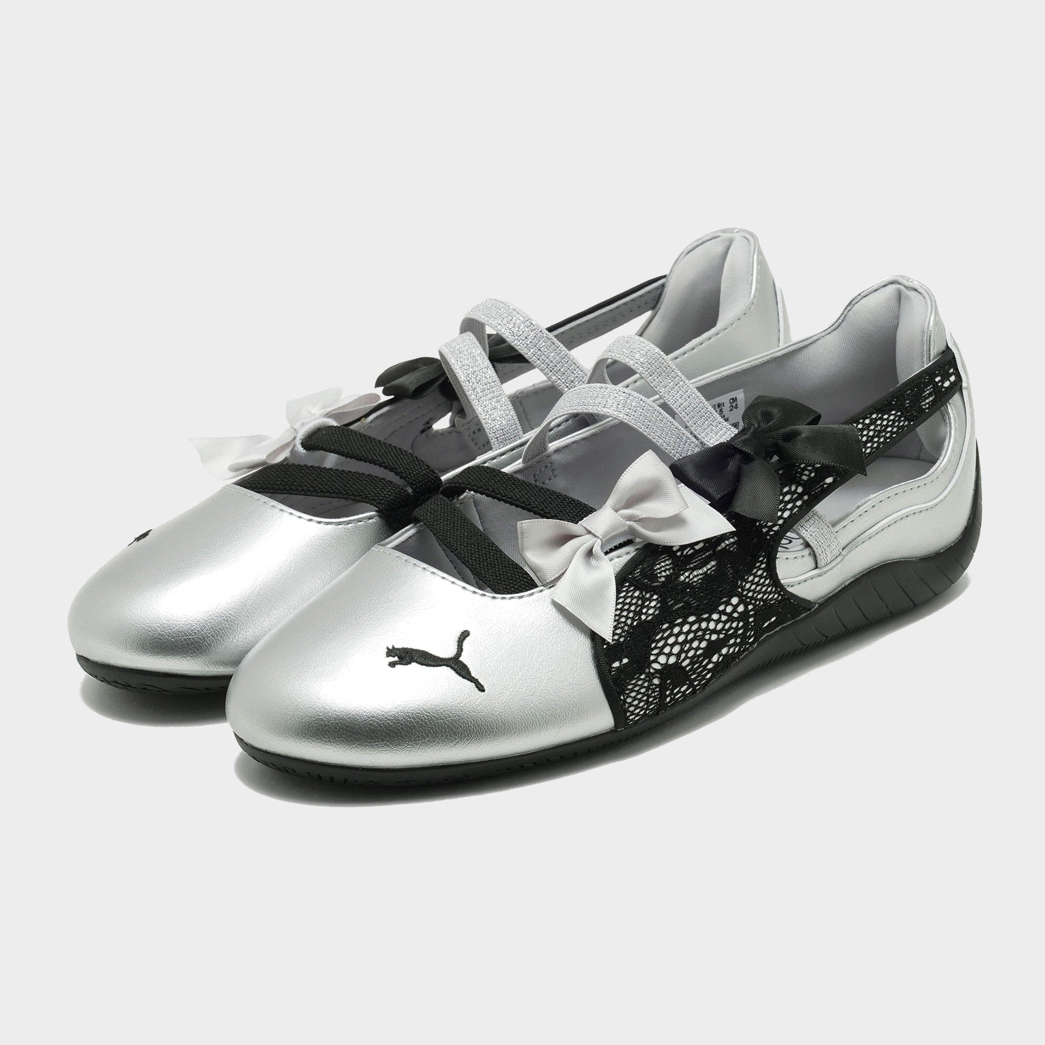 SPEEDCAT BALLET LACE (SILVER/BLACK)