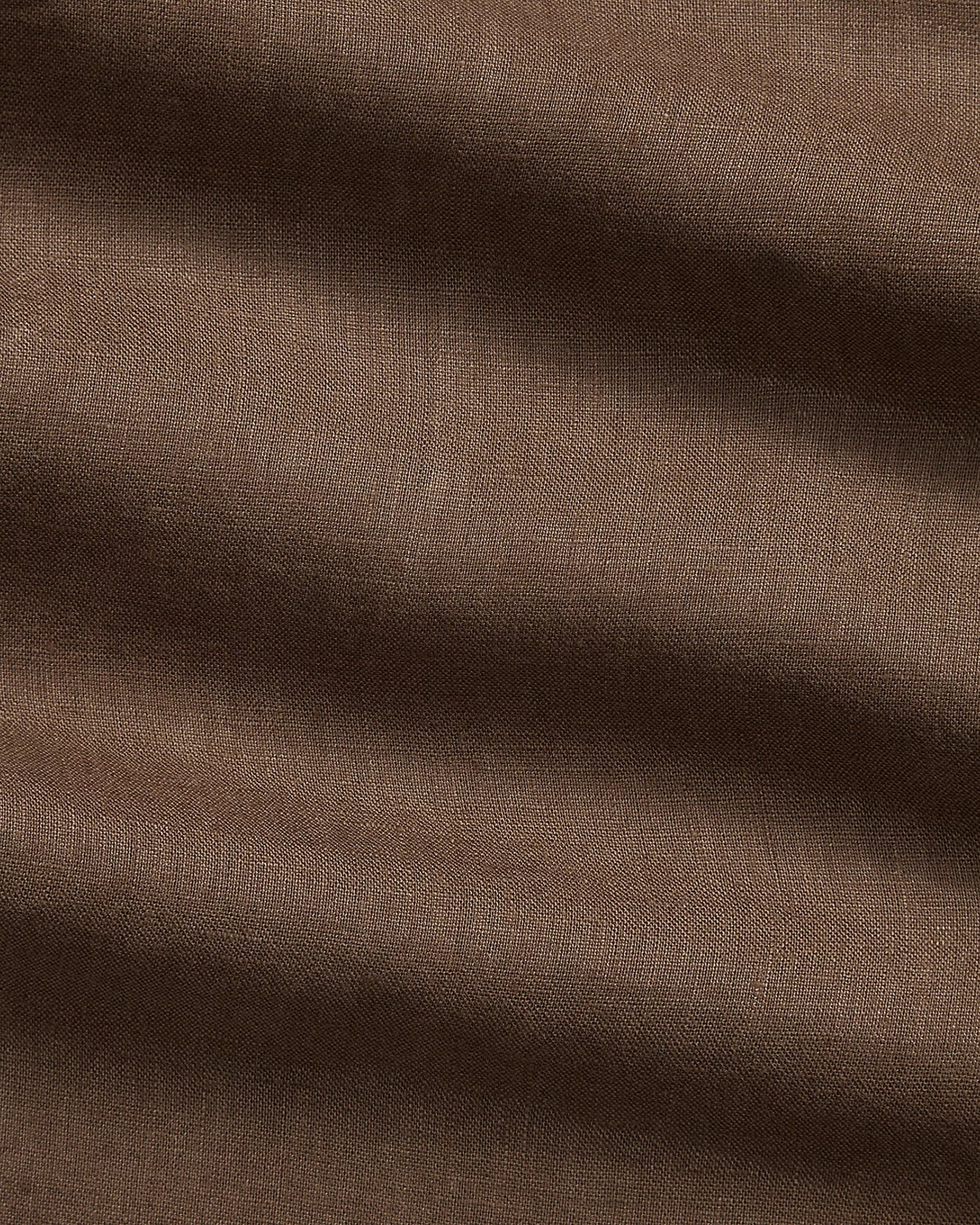 Classic Fit Linen Shirt (Chestnut)